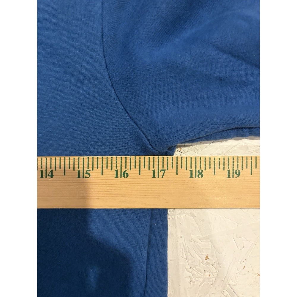 Jordan Hoodie Youth Large Blue Pullover Fleece Jumpman Logo Sweatshirt - Picture 7 of 9